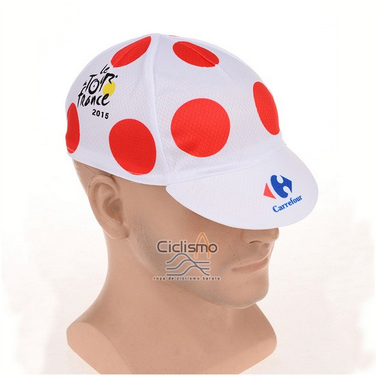 Tour DE Francia 2015 Gorra Rojo y Blanco